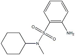 2-氨基-n-环己基-n-甲基苯磺酰胺    2-amino-n