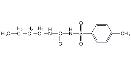 甲苯磺丁脲|tolbutamide|64-77-7|参数,分子结构式