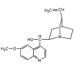 奎尼丁|quinidine|56-54-2|参数,分子结构式,图谱信息