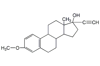炔雌醇甲醚|mestranol|72-33-3|参数,分子结构式,图谱