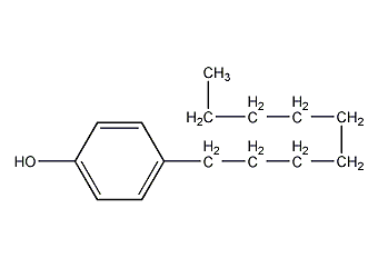 4-正壬基酚|4-n-nonylphenol|104-40-5|参数,分子结构