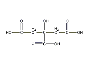 柠檬酸|citric acid|77-92-9|参数,分子结构式,图谱
