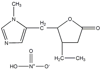 硝酸毛果芸香碱    pilocarpine nitrate