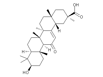 甘草次酸    glycyrrhetic acid
