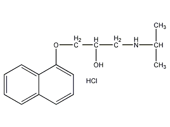盐酸普奈洛尔|propranolol hydrochloride|318-98-9|参数,分子结构式