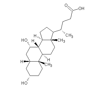 鹅去氧胆酸    chenodeoxycholic acid