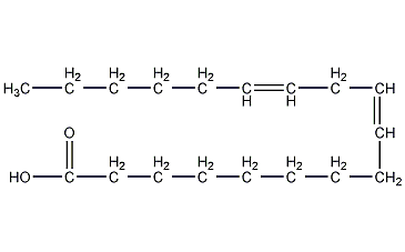 亚麻酸|linolelaidic acid|506-21-8|参数,分子结构式