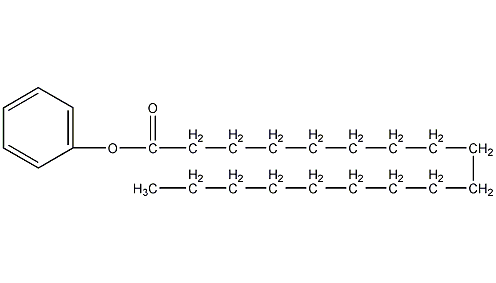 硬脂酸苯酯|stearic acid phenyl ester|637-55-8|,式