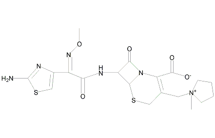 头孢吡肟|cefepime|88040-23-7|参数,分子结构式,图谱