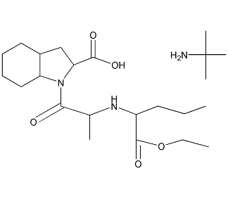 培哚普利叔丁胺盐    perindopril erbumine