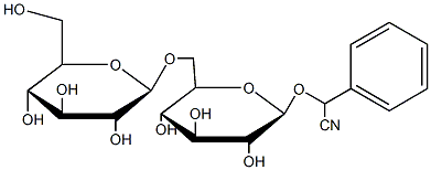 苦杏仁苷结构式